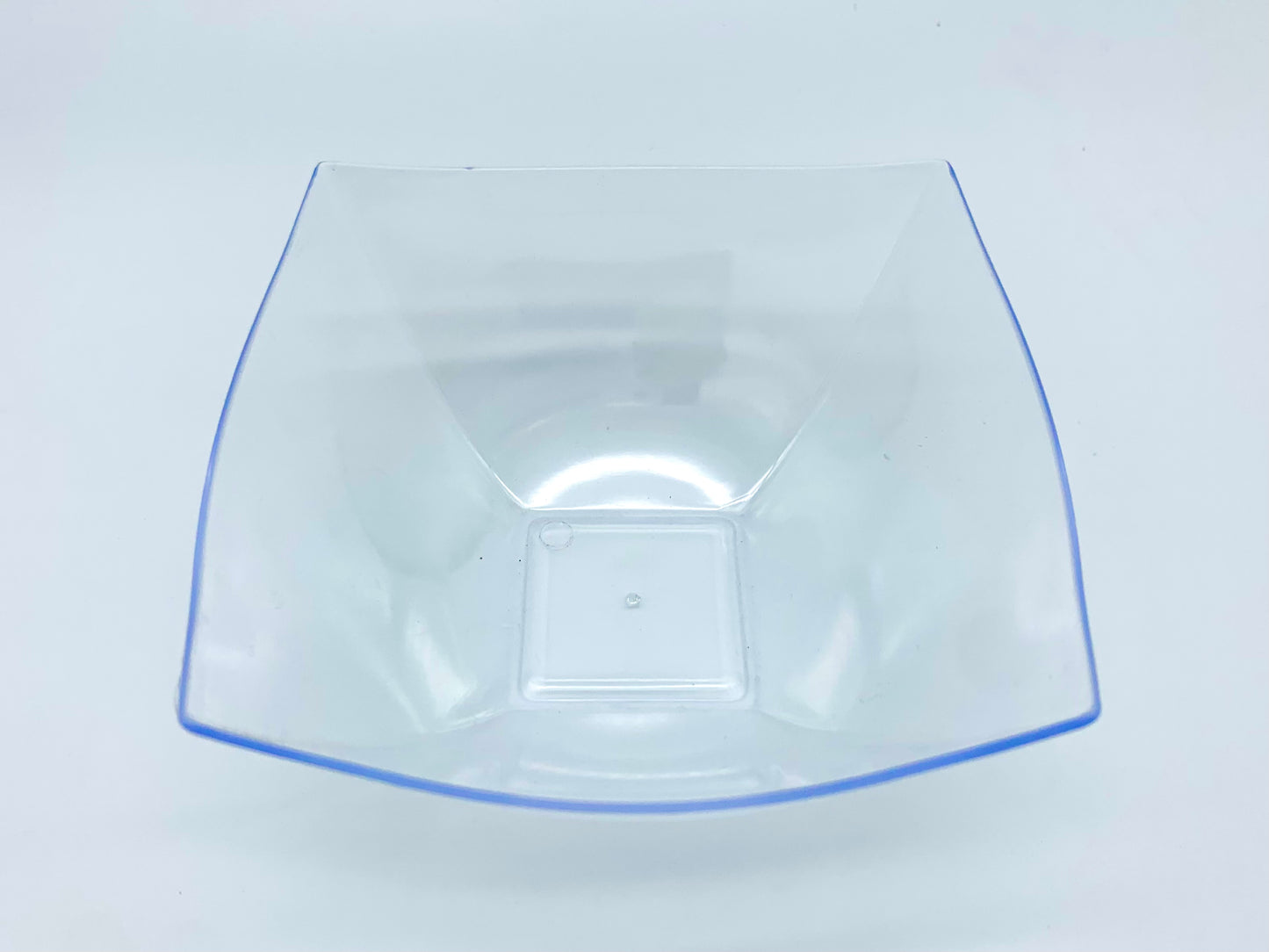 8oz Clear Plastic Square Bowls