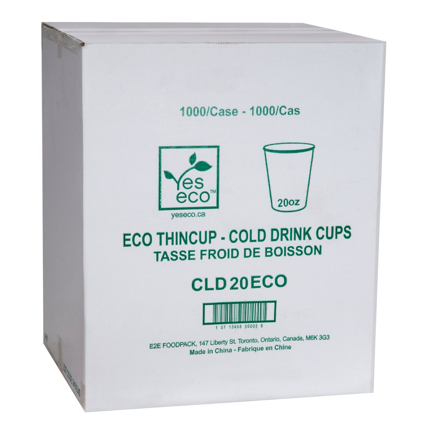 20oz Cold Drink Thincup – YesEco