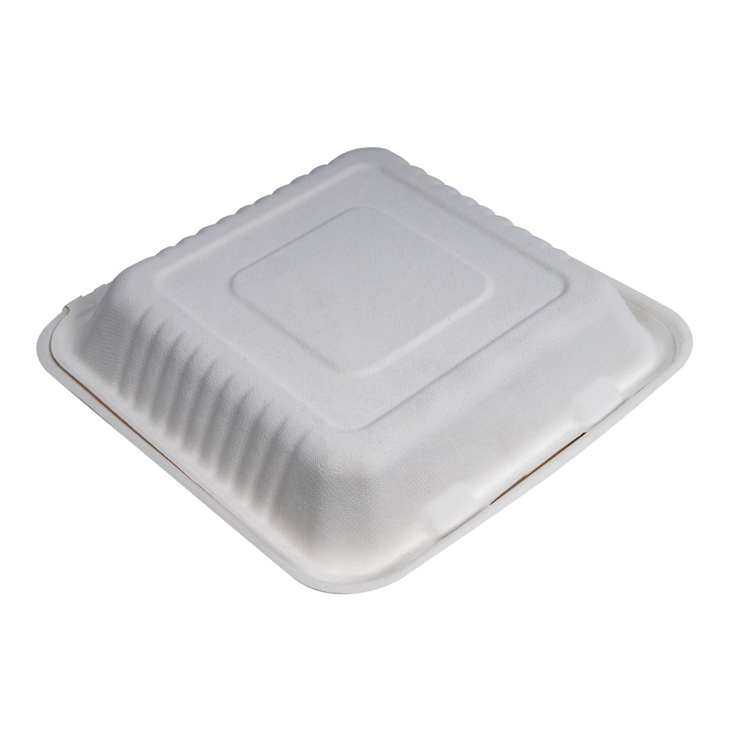 9″ Bagasse Food Clam