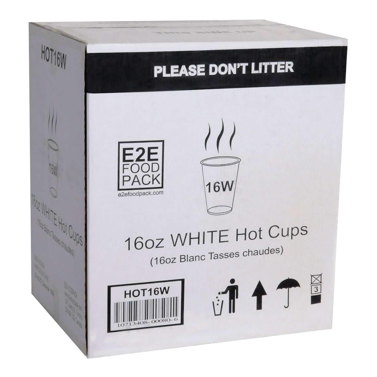 16oz White Hot Cup