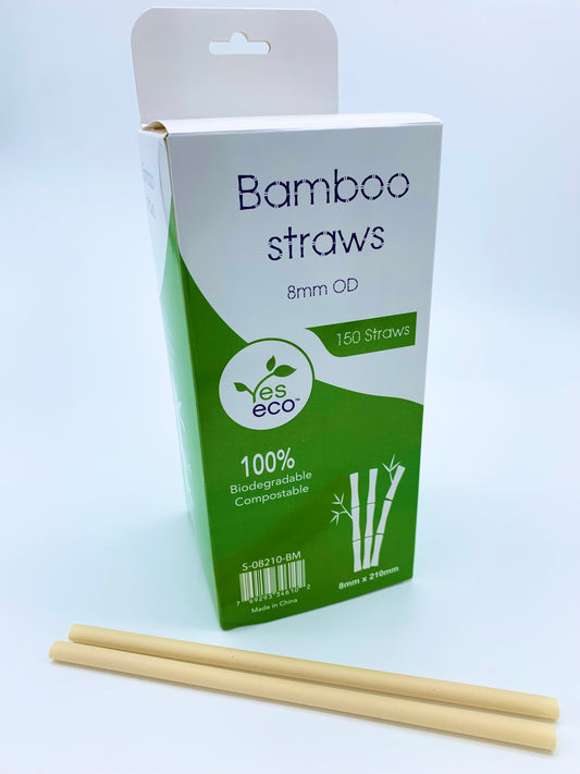 Straw Bamboo 8"