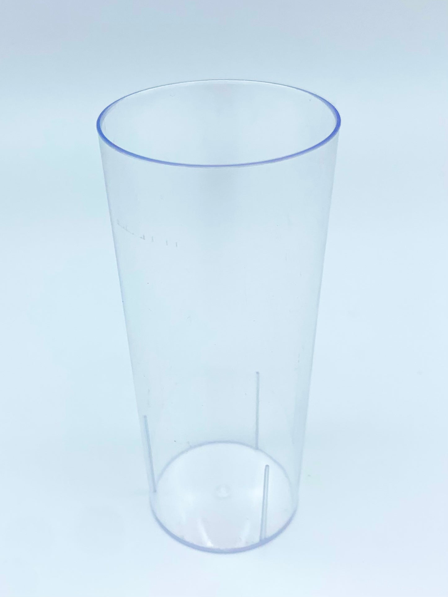 Clear Plastic Tall Round Mousse Cups