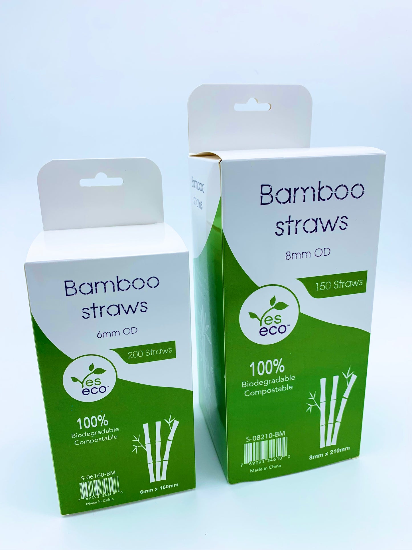 Straw Bamboo 8"