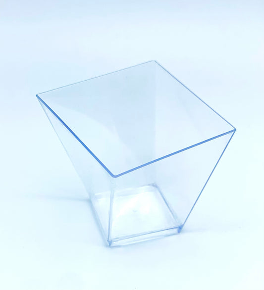 Mini Clear Plastic Diamond Cube