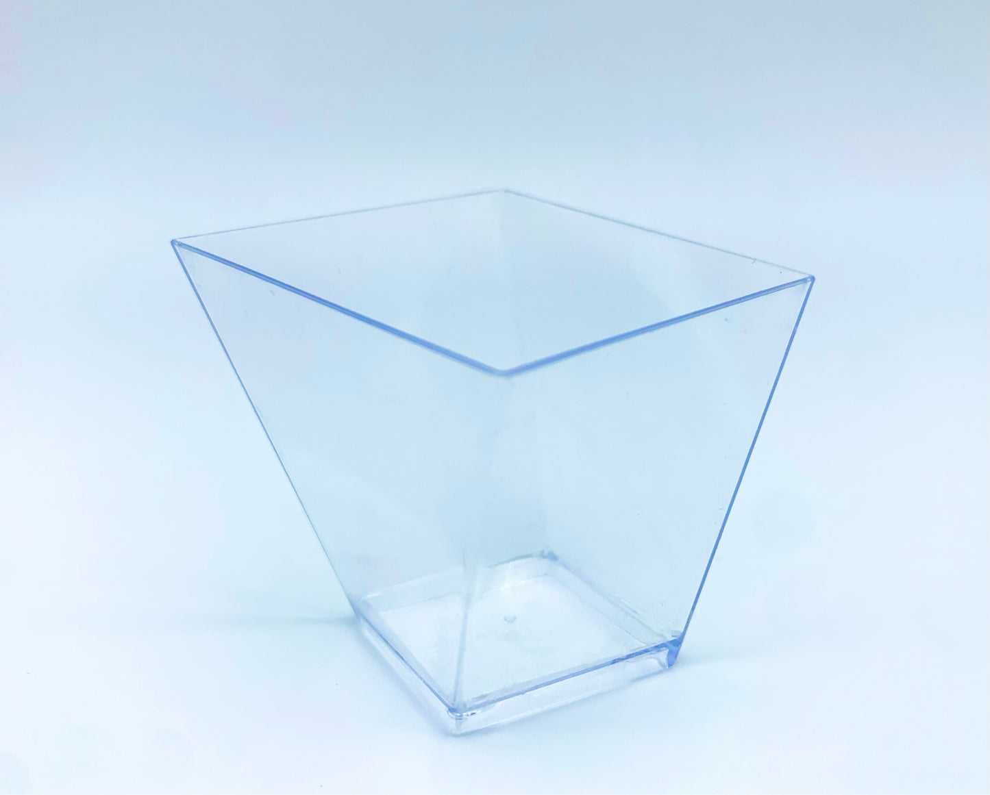 Mini Clear Plastic Diamond Cube