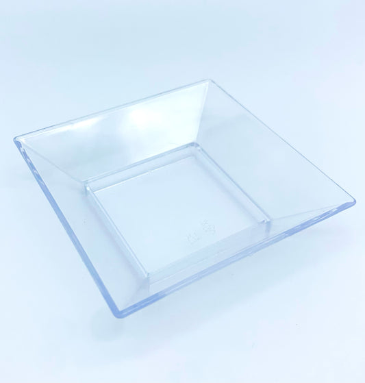 Clear Plastic Petit Four Plates