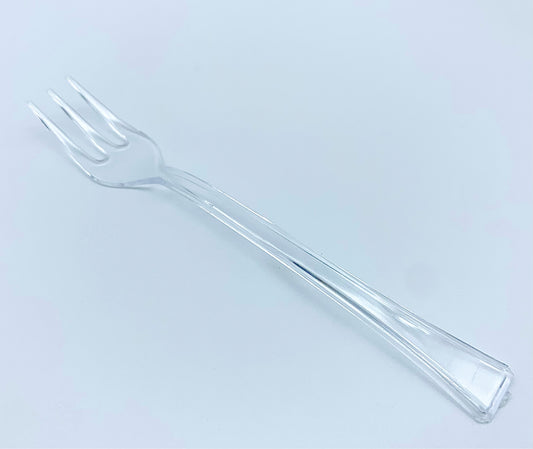 Clear Plastic Mini Appetizer Forks