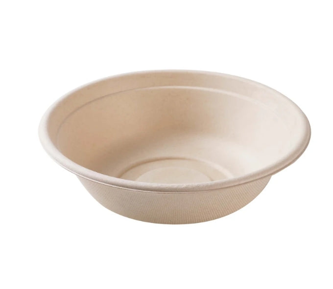 32OZ Bagasse Round Bowl