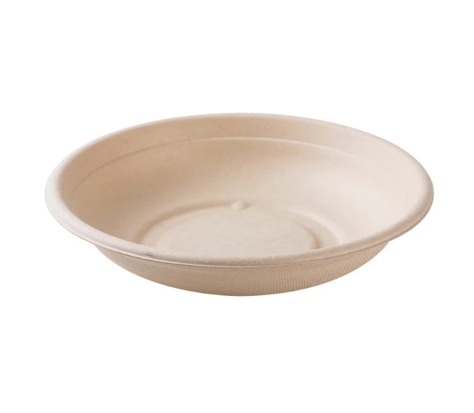 24OZ Bagasse Round Bowl