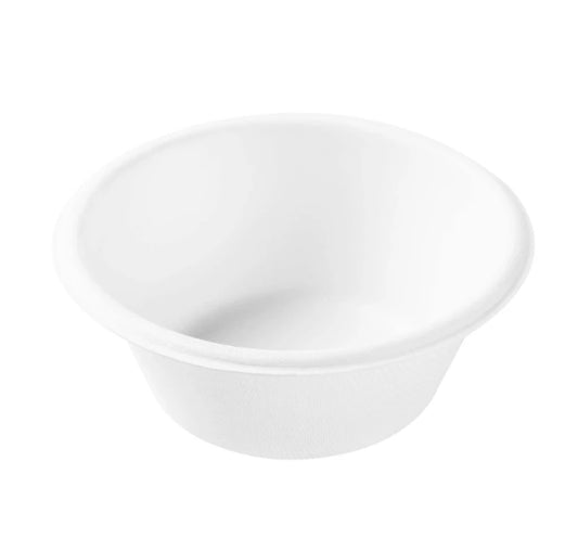 8OZ BAGASSE ROUND BOWL